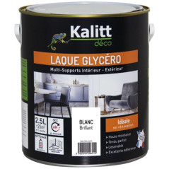 KALITT DECO KALITT LAQUE GLYCERO BRI BLANC 2.5L KALITT DECO - DES-GLYB-0000-2