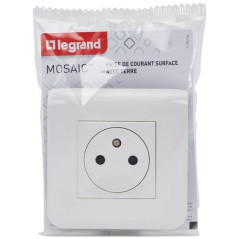 LEGRAND MOSAIC PRISE 2P+T COMPLET     BL LEGRAND - 099204