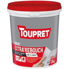 TOUPRET ENDUIT REBOUCH. PATE INT 1.5KG+SPATULE TOUPRET - BCRP1.5