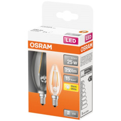 OSRAM LED FLA CLAIR FILA.2.5W E14 CHD BTE2 OSRAM - 4058075330498