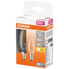 OSRAM LED FLA CLAIR FILA.4W E14 CHD BTE2 OSRAM - 4058075330511