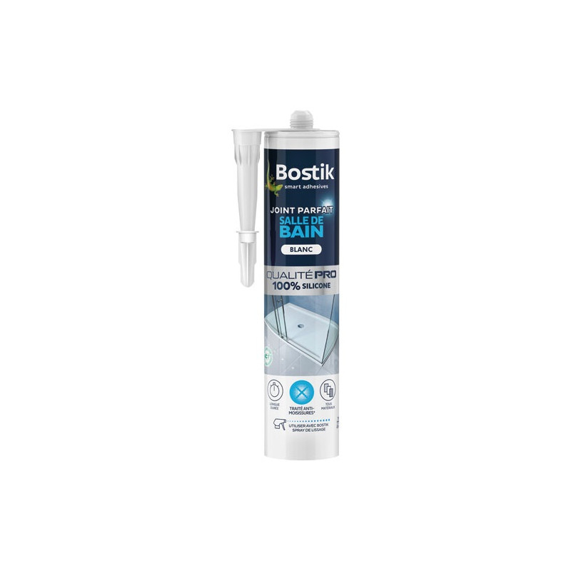 BOSTIK JOINT PARFAIT SALLE DE BAIN BLANC280ML BOSTIK - 30616653