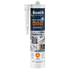 BOSTIK JOINT PARFAIT MULTIUSAGES TRANSP.280ML BOSTIK - 30616668