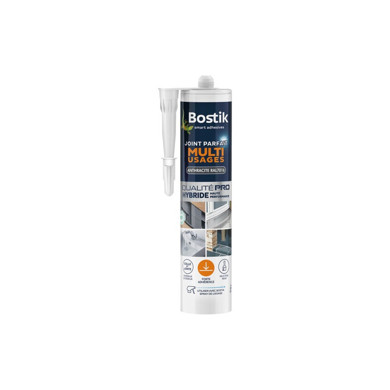 BOSTIK JOINT PARFAIT MULTIUSAGES GRIS 280ML BOSTIK - 30616645