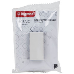 LEGRAND MOSAIC POUSSOIR 6A 1 MOD. BLANC COMPO LEGRAND - 099410