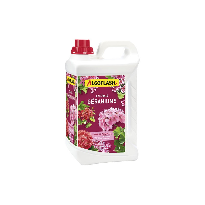 ALGOFLASH. ENGRAIS GERANIUMS 5L /NC ALGOFLASH. - AGERALI5000