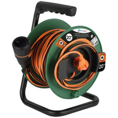 ELECTRALINE ENROULEUR JARDIN ELECTRALOCK 2X1.5 20M ELECTRALINE - 49245