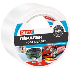 TESA REPARER TOILE 1001 USAGE BLAN 25MX50MM TESA - 56494-00005-00