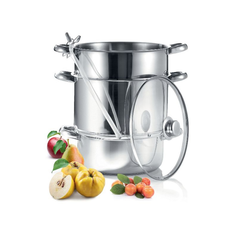 EXTRACTEUR DE JUS 26CM+CV*INOX NATURE ET SAVEURS - 342635