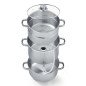 EXTRACTEUR DE JUS 26CM+CV*INOX NATURE ET SAVEURS - 342635