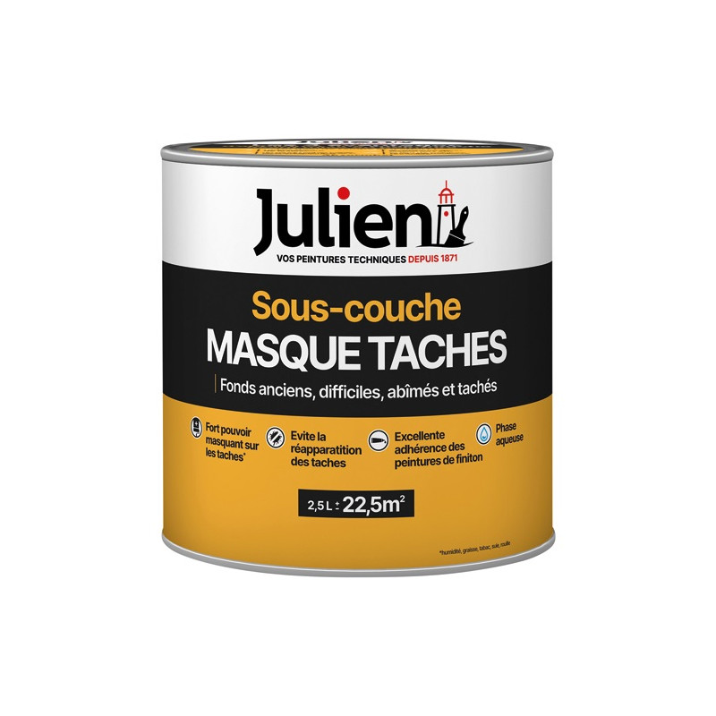 JULIEN S/COUCHE MASQUE TACHES 2.5L JULIEN - 5584789