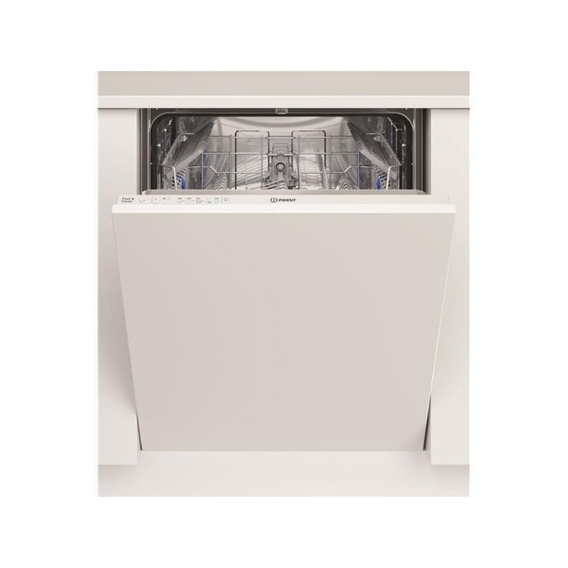 Indesit LV tout intégrable, 60 cm, 46dB, 9,5L, Classe E, 14 couverts, 5 progr., INDESIT - D2IHL326