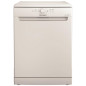 LV posable, 60 cm, 46dB, 9,5L, Classe E, 14 couverts, 5 progr., Départ INDESIT - D2FHK26