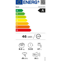 Bosch LL FRONT ESSORAGE VARIABLE BOSCH WAN28258FR