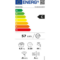 Whirlpool LL TOP ESSORAGE VARIABLE WHIRLPOOL TDLRBX65242BSFR