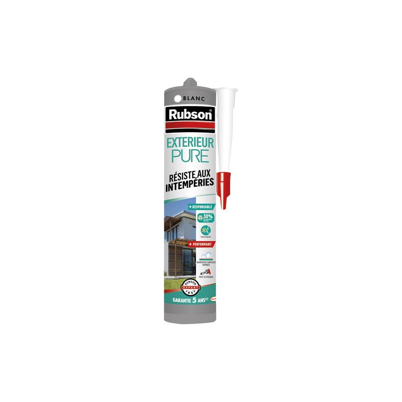 RUBSON MASTIC PURE EXTERIEUR BLANC 280ML RUBSON - 2753738