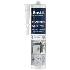 BOSTIK MASTIC FIXPRO MSP116 METAL INOX 290ML BOSTIK - 30618697