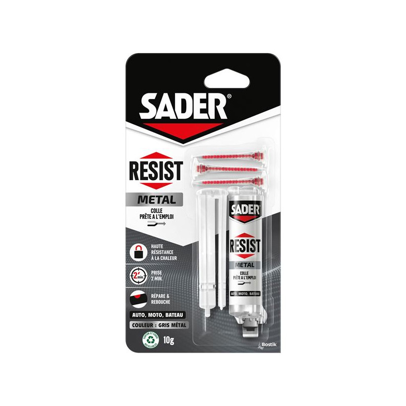 SADER RESIST METAL SERINGUE 10G SADER - 30621365