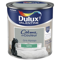 DULUX VALENTINE VALENTINE CREME COUL.SAT.0.5L GRIS ALP DULUX VALENTINE - 5581849