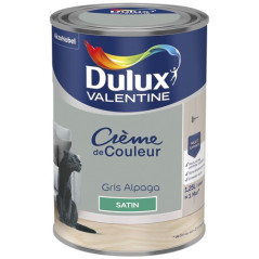 DULUX VALENTINE VALENTINE CREME COUL.SAT.1.25L GRIS AL DULUX VALENTINE - 5582001