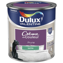 DULUX VALENTINE VALENTINE CREME COUL.SAT.0.5L PRUNE DULUX VALENTINE - 5581873