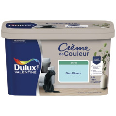 DULUX VALENTINE VALENTINE CREME COUL.SAT.2.5L BLEU REV DULUX VALENTINE - 5582076