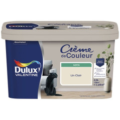 DULUX VALENTINE VALENTINE CREME COUL.SAT.2.5L LIN CLAI DULUX VALENTINE - 5582108