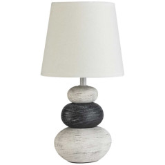 MATHIAS LAMPE ANYA BLANC/GRIS D16 H30 MATHIAS - 3414208