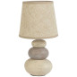 LAMPE ANYA BEIGE/BRUN D16 H30 MATHIAS - 3414224