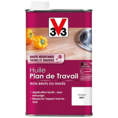 V33 HUILE PLAN TRAVAIL INCOLORE 0.5L V33 - 105845