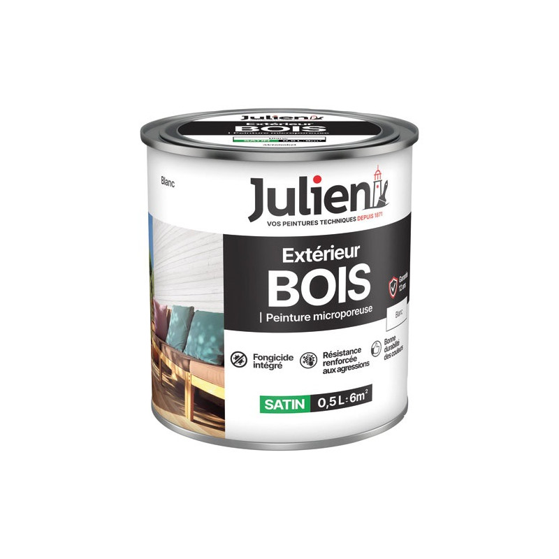 JULIEN BOIS MICROPOREUX BLANC 0L5 JULIEN - 5695784