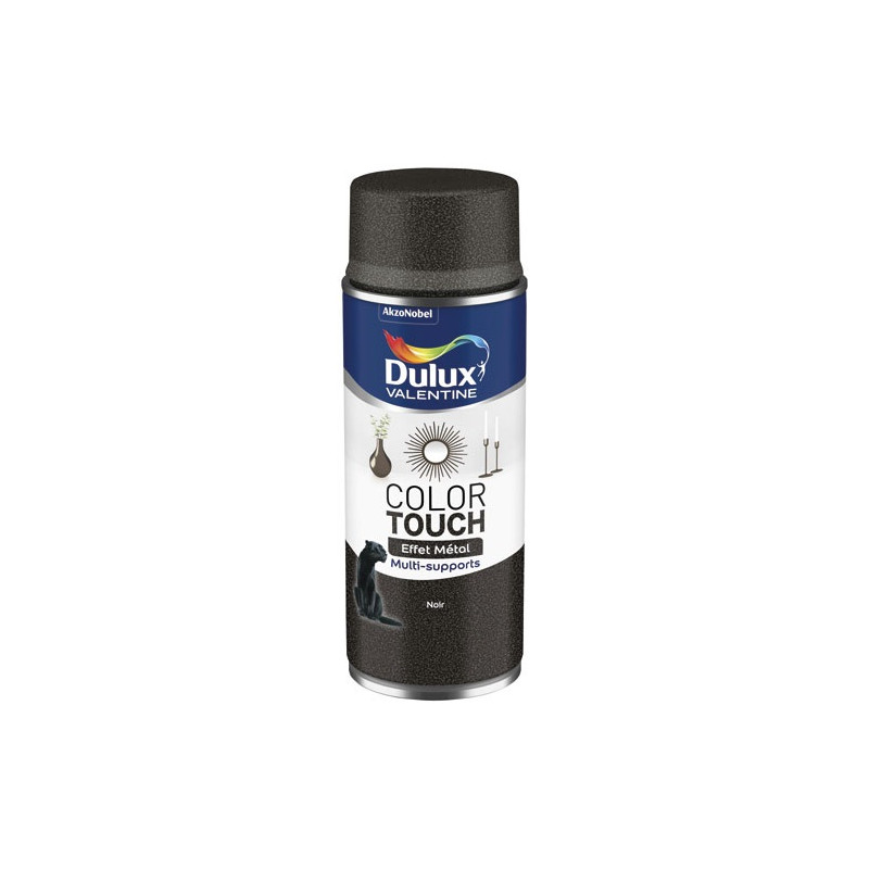 BBE COLOR TOUCH EFFET METAL NOIR 400ML DULUX VALENTINE - 6399493