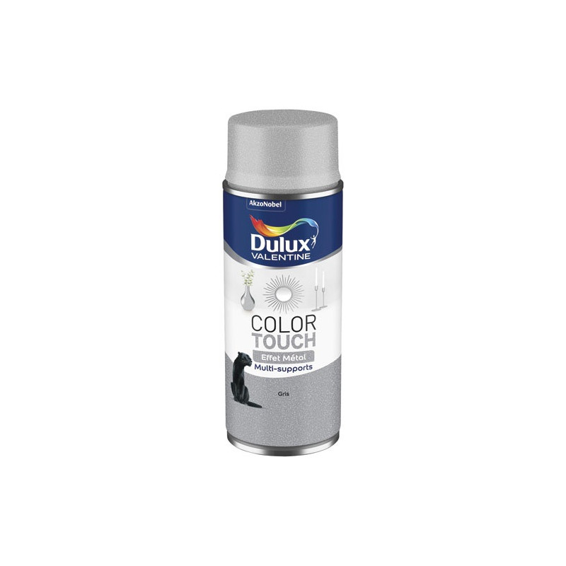 DULUX VALENTINE BBE COLOR TOUCH EFFET METAL GRIS 400ML DULUX VALENTINE - 6399495