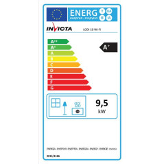 INVICTA Poêle à granulés LODI WIFI 10 noir INVICTA - P941974