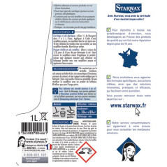 STARWAX SUPER DECAPANT SANS RINCAGE STARWAX1L STARWAX - 466