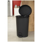 POUBELLE A PEDALE STEPY 27L ANTHRACITE EDA - 10630 G.ANT CX4