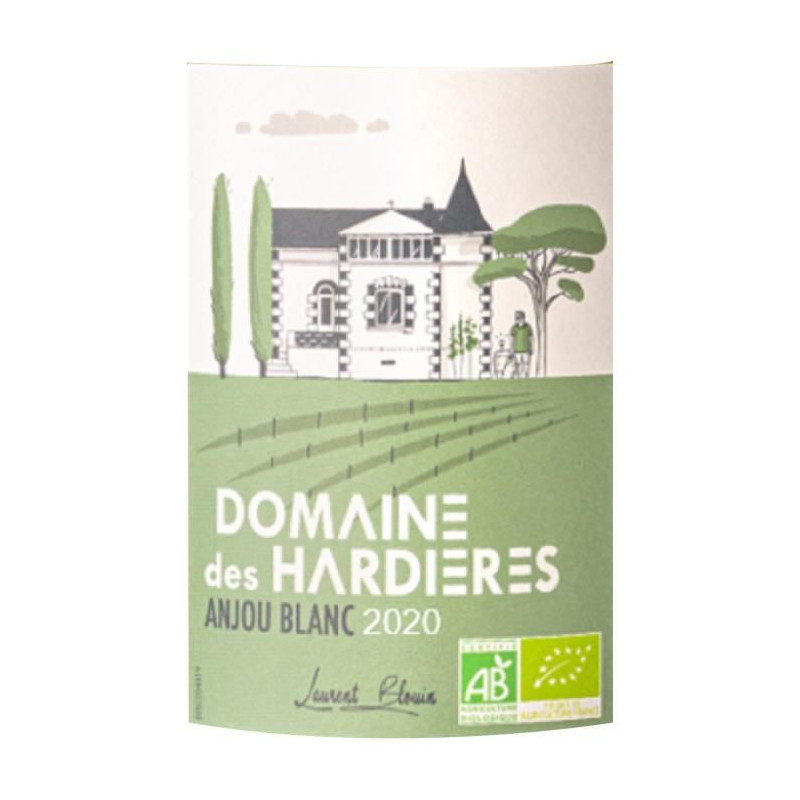 Domaine des Hardieres 2020 Anjou - Vin blanc de Loire - Bio