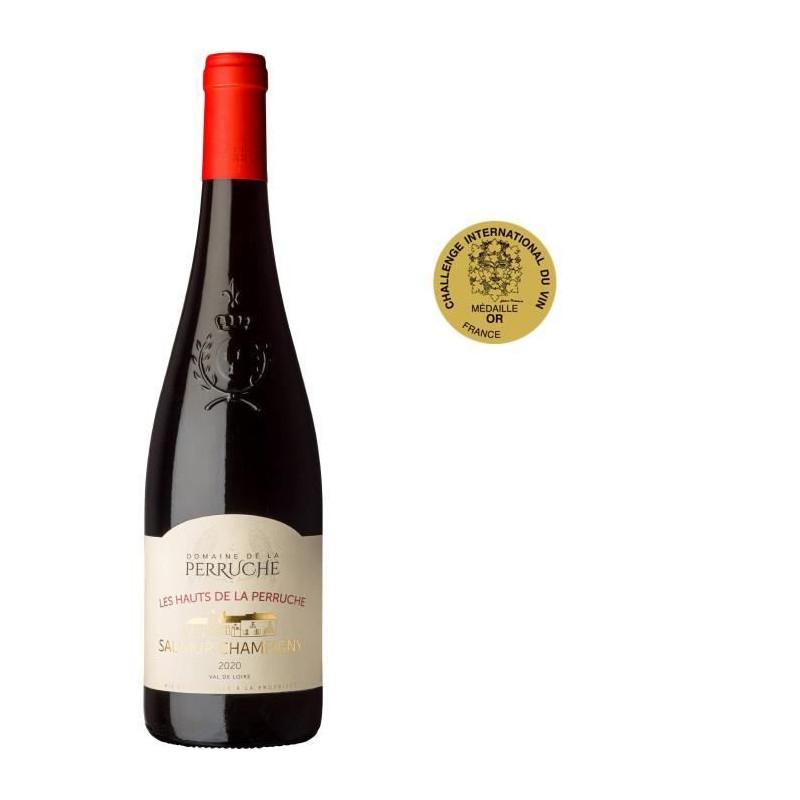 Domaine de la Perruche Les hauts de la Perruche 2020 Saumur Champigny - Vin rouge de la Val de Loire