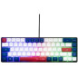 Clavier Gaming - THE G-LAB - KEYZ-HYDRO-BWR/FR - Membrane 60% 3 couleurs touches Bleu-Blanc-Rouge