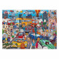 Grafix - Puzzle Comic Le carrefour 1000 pièces 400057