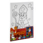 Grafix - Sinterklaas Canvas Painting By Numbers 830024