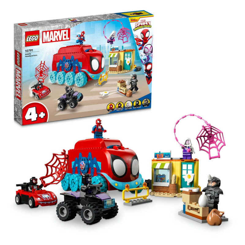 Lego - LEGO Marvel 10791 Team Spidey's Mobile HQ 10791