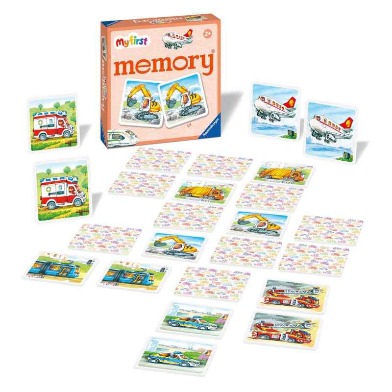 Ravensburger Memory Vehicles 208784