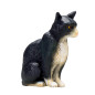 Mojo Farmland Sitting Cat Black/White - 387371 387371