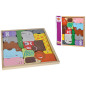 Eichhorn Wooden Animal Shapes in Wooden Box, 14 pcs. 100003772