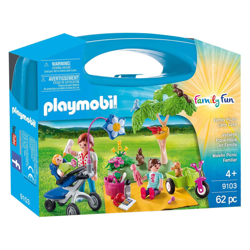 Playmobil Family Fun Suitcase Family Picnic -9103 9103