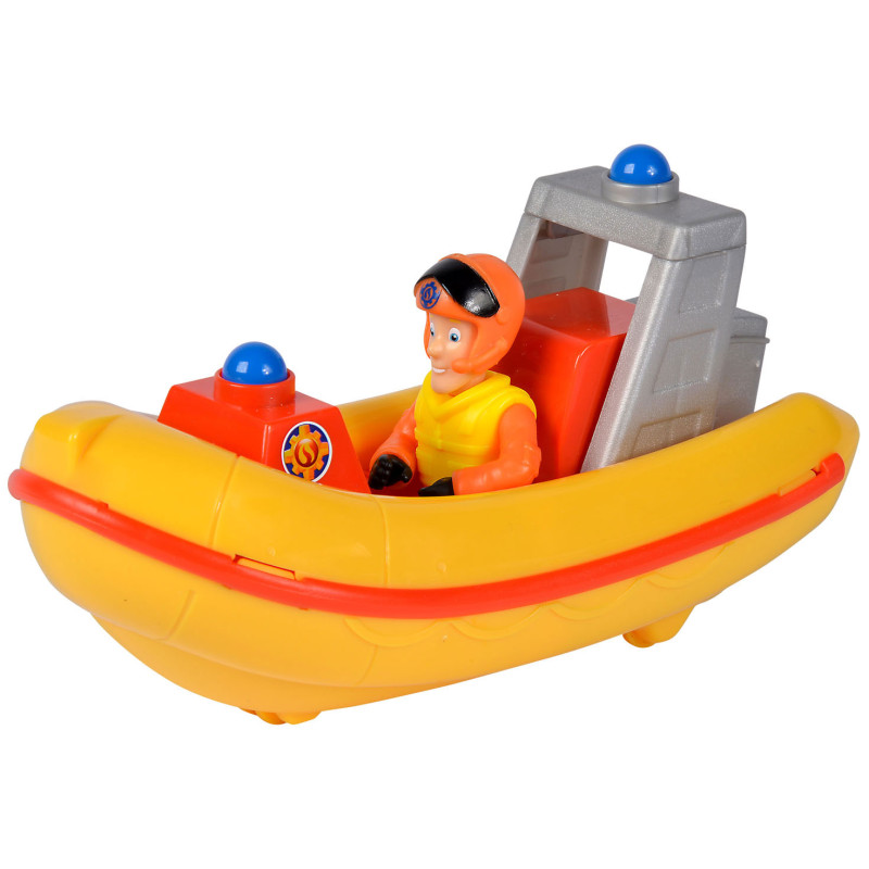 Simba - Fireman Sam Lifeboat with playing figure Elvis 109252584