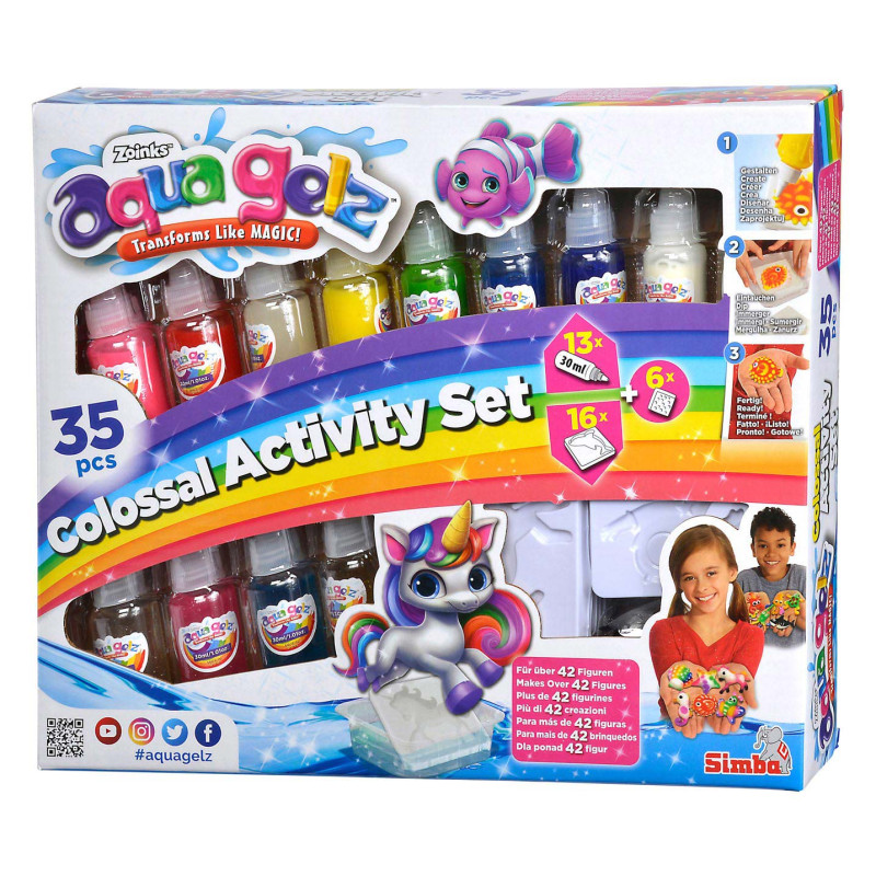 Simba - Aqua Gelz Colossal Activity Set, 35pcs. 106322566