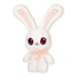 Spectron - Peekapets Bunny Plush Stuffed Toy - White IM88948