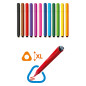 SES Triangle Grip Markers 14696